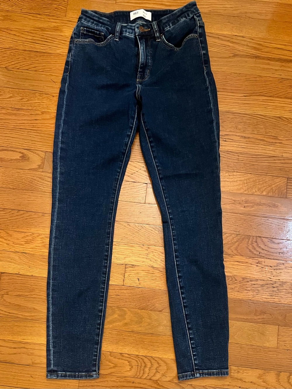 BKE Billie Women's Dark Indigo High-Rise Skinny Stretch Jeans